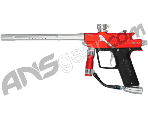 Refurbished - Azodin Blitz 3 Paintball Gun - Orange/Silver (016-0366)