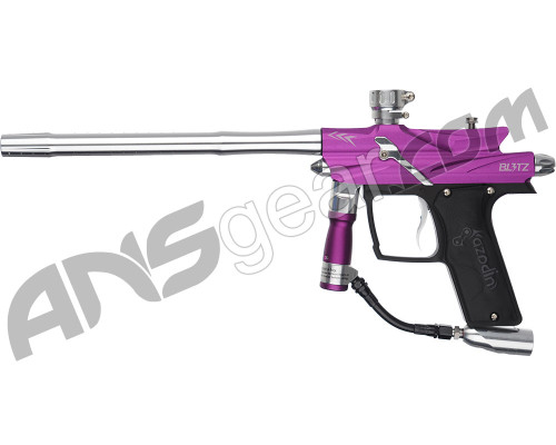 Refurbished - Azodin Blitz 3 Paintball Gun - Purple/Silver (016-0276)