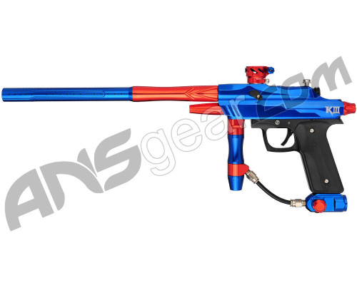 Refurbished - Azodin KDIII Paintball Gun - Polished Blue/Polished Orange-Red (016-0418)