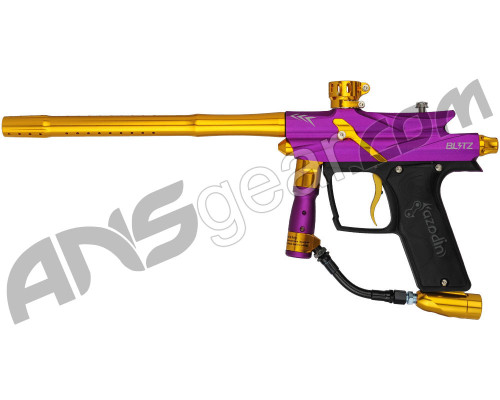Refurbished - Azodin Blitz 3 Paintball Gun - Purple/Gold (016-0324)