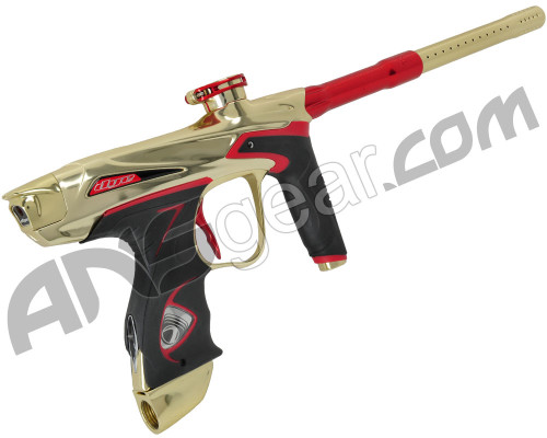 Refurbished - Dye DM15 Paintball Gun - Gold/Red (016-0509)
