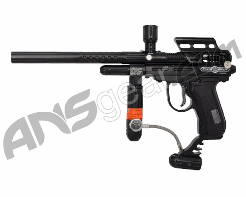 Refurbished - Psycho Ballistics Silver Bullet LCD Paintball Gun - Black (016-0247)