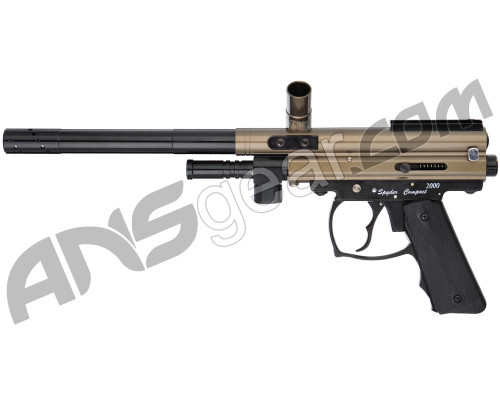 Refurbished - Kingman Spyder Compact 2000 Semi-Auto Paintball Gun - Dark Bronze (016-0137)