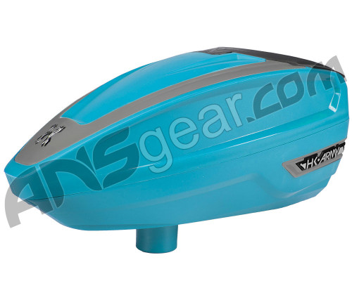 Refurbished - HK Army TFX 2 Paintball Loader - Turquoise/Grey (017-0049)