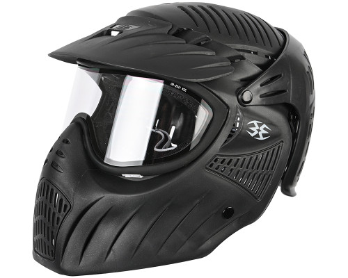 Empire Helix Paintball Mask - Black - Choose Lens Color — Pro Edge Paintball