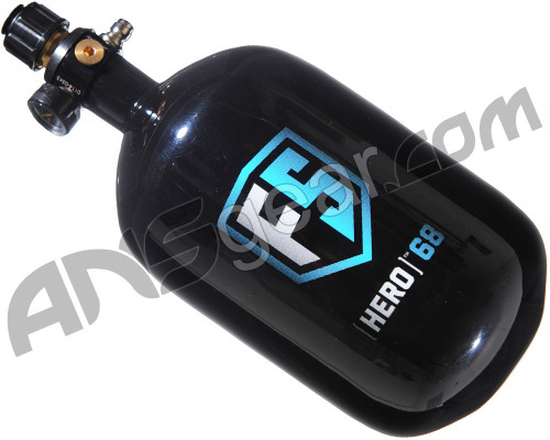 Refurbished - First Strike Hero Guerrilla Carbon Fiber Air Tank - 68/4500 - Black (031-0161) (MUST BE HYDRO TESTED)