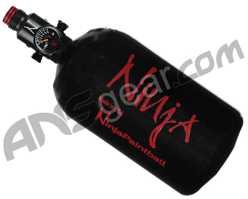 Refurbished - Ninja Flat Bottom Compressed Air Tank w/ Adjustable Regulator - 35/3000 (031-0008)