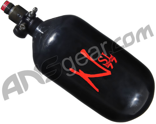 Refurbished - Ninja SL Carbon Fiber Air Tank w/ Adjustable Regulator - 77/4500 - Black (031-0149) (MUST BE HYDRO TESTED)