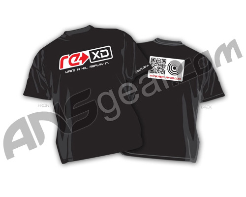 Replay XD QR T-Shirt - Black