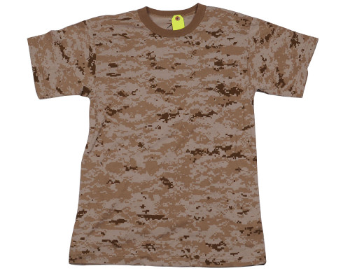 Rothco Short Sleeve T-Shirt - Desert Digital