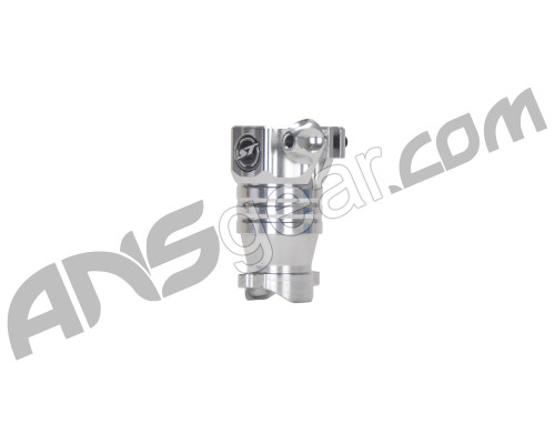 Shocktech Spyder Clamping Feed Neck w/ Holes - High Rise - Silver