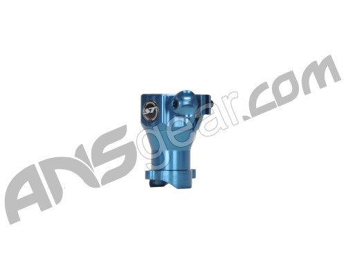 Shocktech Spyder Clamping Feed Neck w/ Holes - Mid Rise - Blue