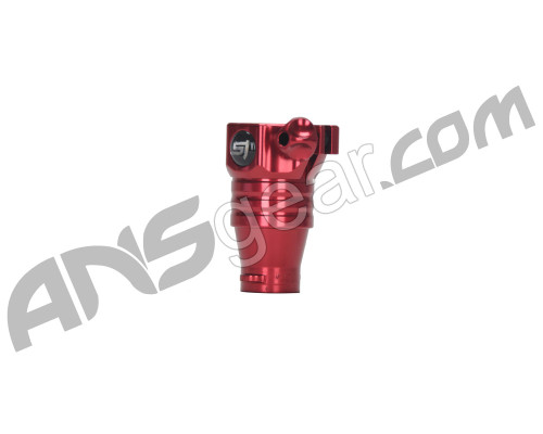 Shocktech Spyder Clamping Feed Neck w/ Tabs - High Rise - Red