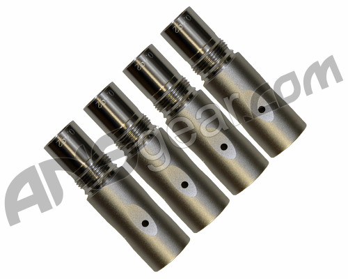SLY Paintball 4 Piece Barrel Back Kit - Old Angel - Titanium Grey