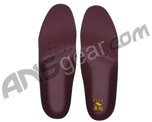 Sof Shoe Soles - Step - Maroon 8 1/2