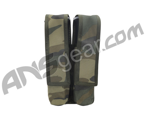 Special Ops Dual Pod Paintball Harness - Woodland Camo