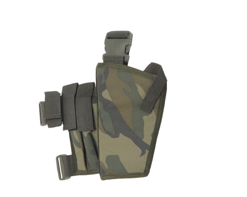 Special Ops Deluxe Holster - Left Hand - Woodland Camo