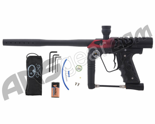 Smart Parts Ion 2.0 Paintball Gun w/ ANS Razor Ion Body - Dust Red/Black Fade