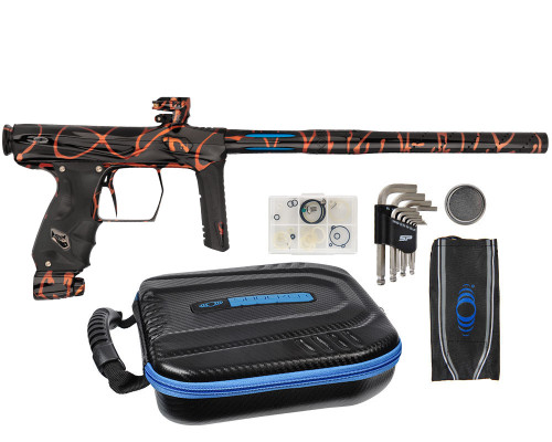 SP Shocker AMP Electronic Paintball Gun - Black w/ Copper Splash