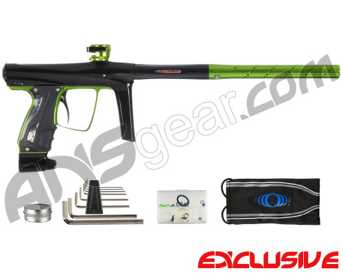 SP Shocker RSX Paintball Gun - Black/Green/Black