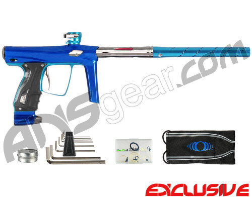 SP Shocker RSX Paintball Gun - Blue/Teal/T-800