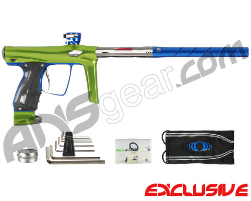 SP Shocker RSX Paintball Gun - Green/Blue/T-800