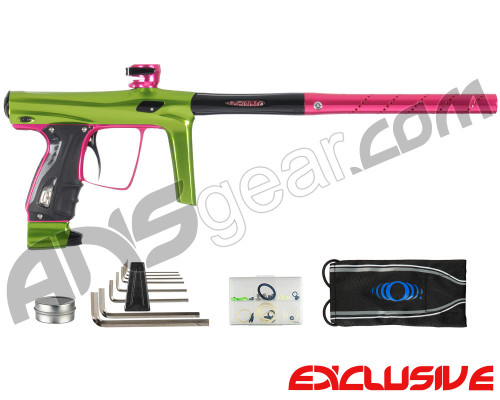 SP Shocker RSX Paintball Gun - Green/Pink/Black