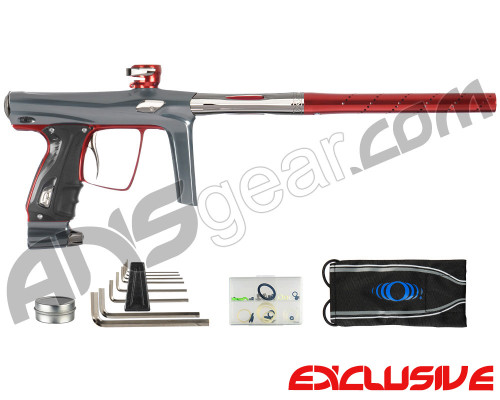 SP Shocker RSX Paintball Gun - Pewter/Red/T-800