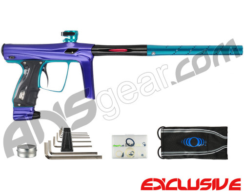 SP Shocker RSX Paintball Gun - Purple/Teal/Black