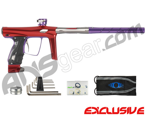 SP Shocker RSX Paintball Gun - Red/Purple/T-800