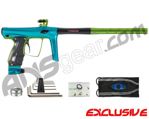 SP Shocker RSX Paintball Gun - Teal/Green/Black