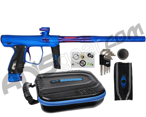 SP Shocker XLS Paintball Gun - Blue w/ Purple Accents