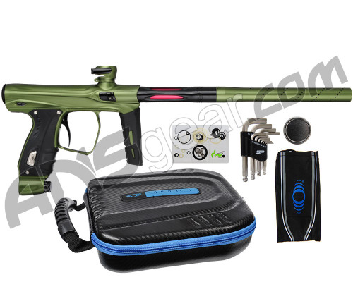 SP Shocker XLS Paintball Gun - Olive/Olive/Black