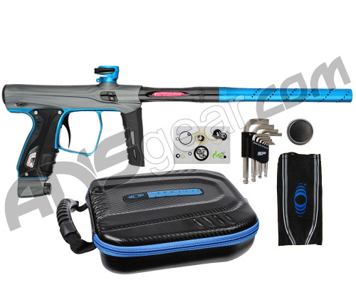 SP Shocker XLS Paintball Gun - Pewter/Teal/Black