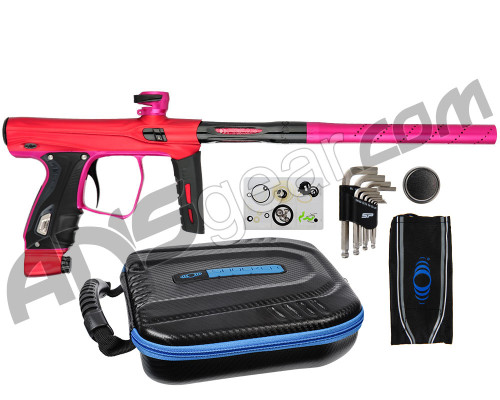 SP Shocker XLS Paintball Gun - Red/Pink/Black