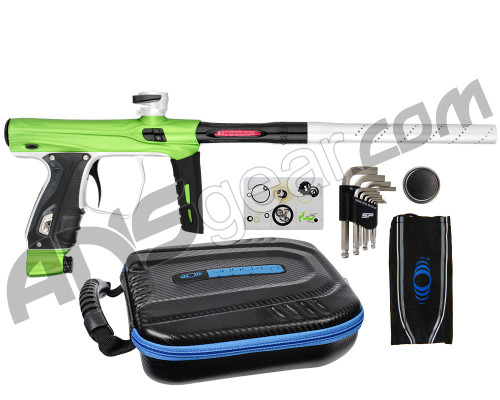 SP Shocker XLS Paintball Gun - Slime/Clear/Black