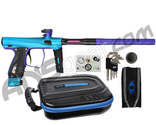 SP Shocker XLS Paintball Gun - Teal/Purple/Black