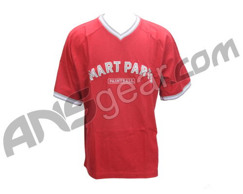 Smart Parts V-Neck T-Shirt - Red