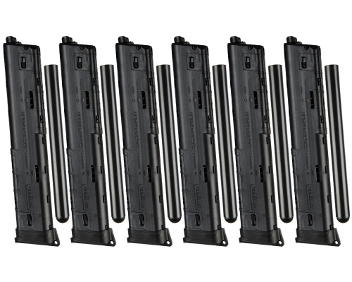 6 Pack Stark Pursuit 20 Round ZetaMag Gen 3 - TiPX/TPX - Black