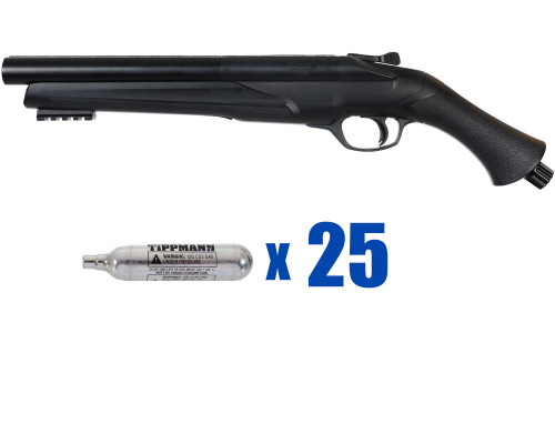 T4E .68 Cal HDS 16 Joule Paintball Shotgun Basic Package Kit #2 - Black
