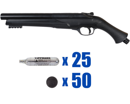 T4E .68 Cal HDS Paintball Shotgun Tactical Package Kit #2 - Black