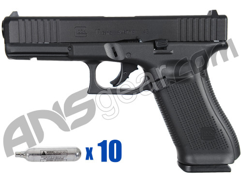 T4E .43 Cal Victor Training Pistol Paintball Package Kit - Glock G17 Gen 5 (First Edition)