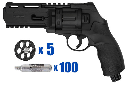 T4E .50 Cal TR50 Paintball Revolver For Home Defense - Basic Kit 4