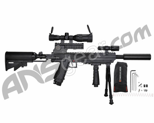 Tiberius Arms T9.1 First Strike Sniper Rifle Paintball Gun - Black
