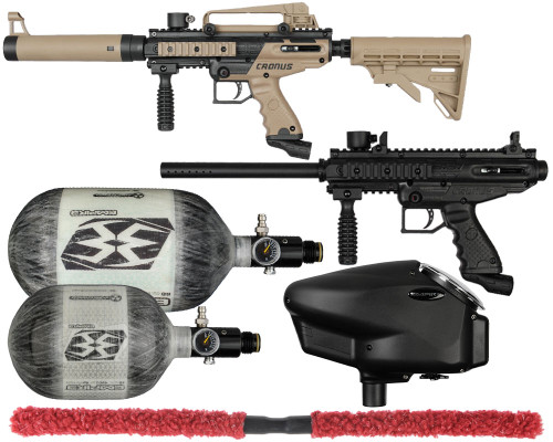 Tippmann Cronus Basic & Tactical Competition Paintball Gun Package Kit