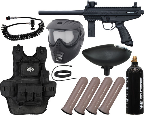 Tippmann Stormer Basic Heavy Gunner Paintball Gun Package Kit