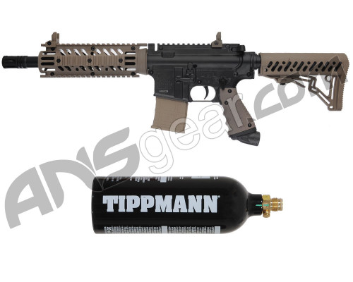 Tippmann TMC Paintball Gun w/ FREE 20 oz CO2 Tank - Black/Tan