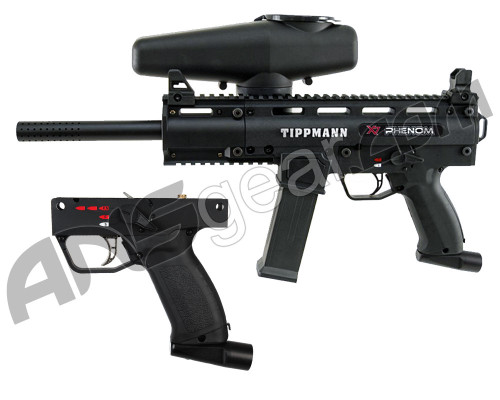 Tippmann X7 Phenom Mechanical Paintball Gun w/ E-Grip Kit (T230004) - Black