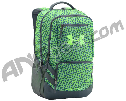 Under Armour Storm Hustle II Backpack - Caspian/Stealth Grey/Lime (404)