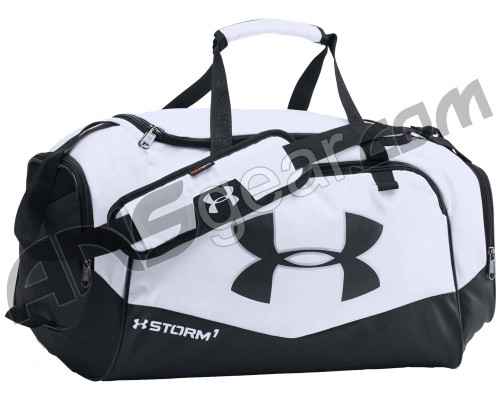 Under Armour Storm Undeniable II Small Duffle Bag - White/Black/Silver (100)